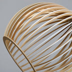 Suspension cage vintage en bois, 23, 35 ou 45 cm, trois finitions