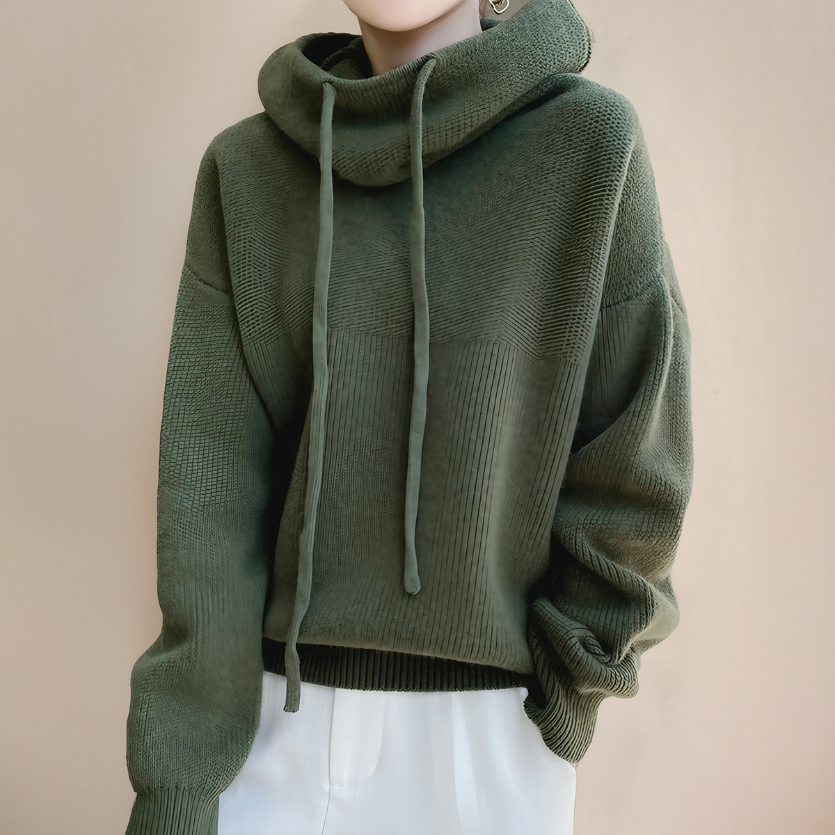 Sweat à capuche femme uni, quatre coloris, du S au 3XL