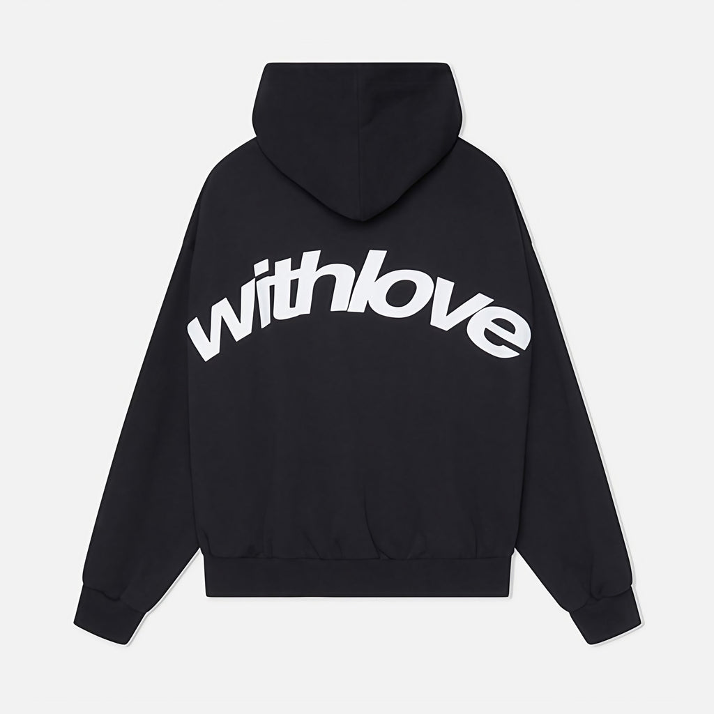 Sweat à capuche femme, bleu marine, gris ou noir, S au 2XL, noir