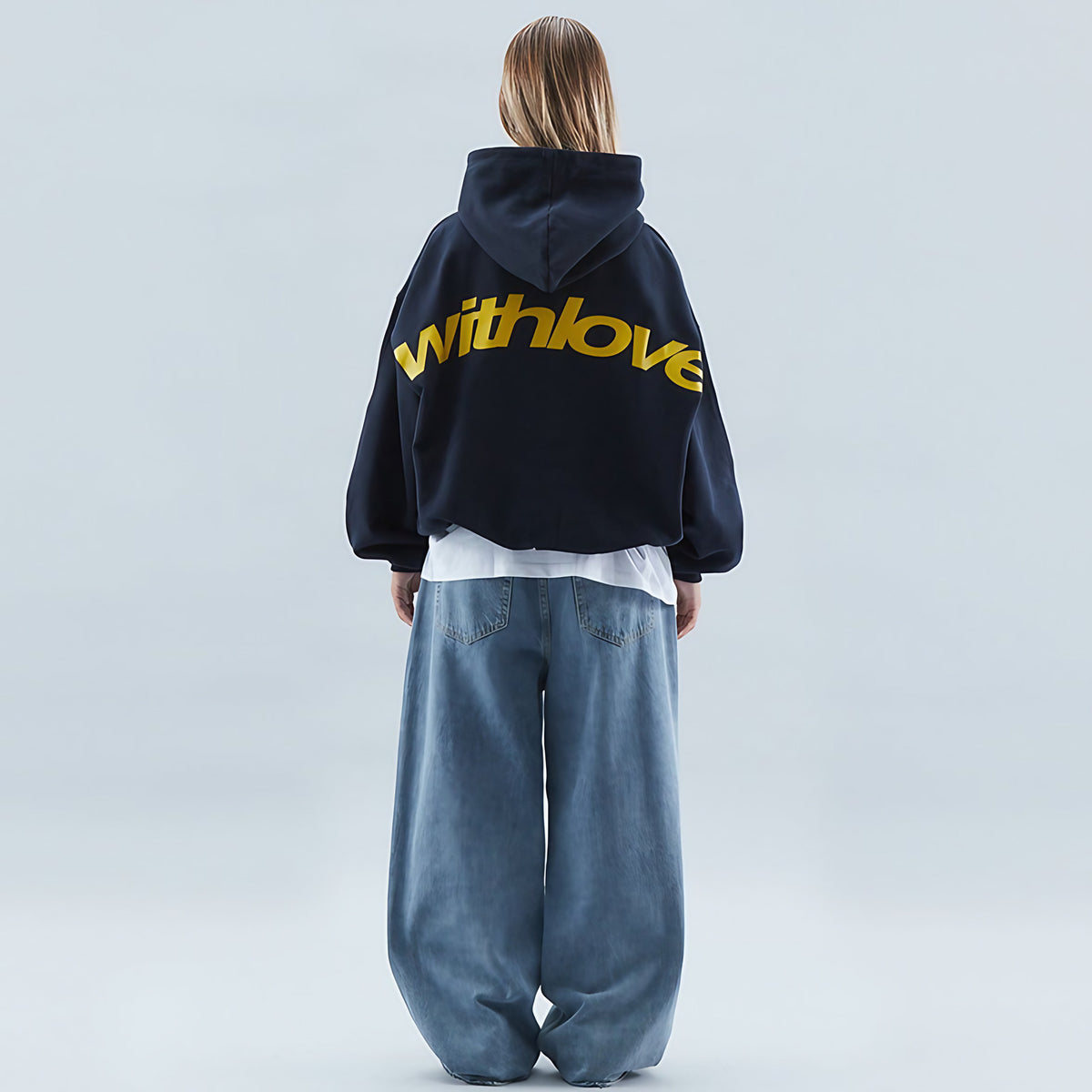Sweat à capuche femme, bleu marine, gris ou noir, S au 2XL, bleu marine