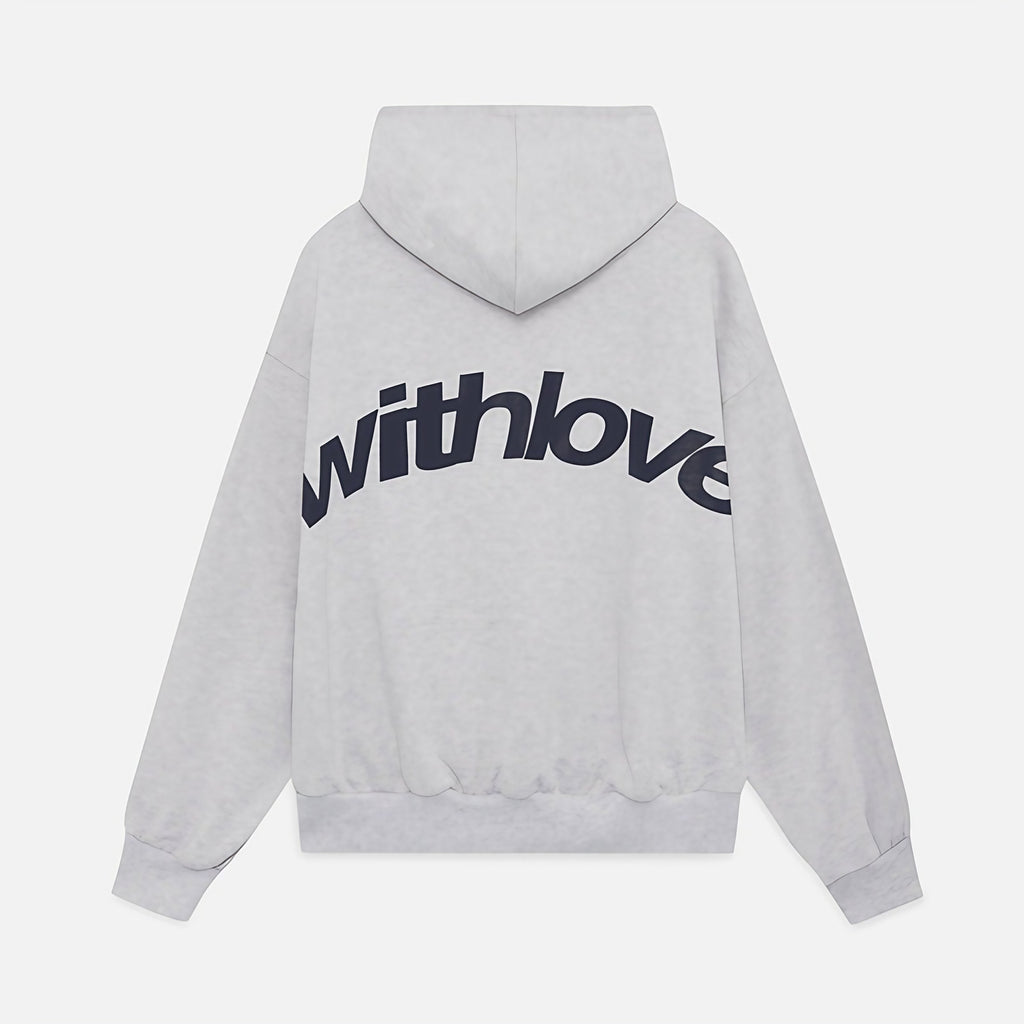Sweat à capuche femme, bleu marine, gris ou noir, S au 2XL, gris