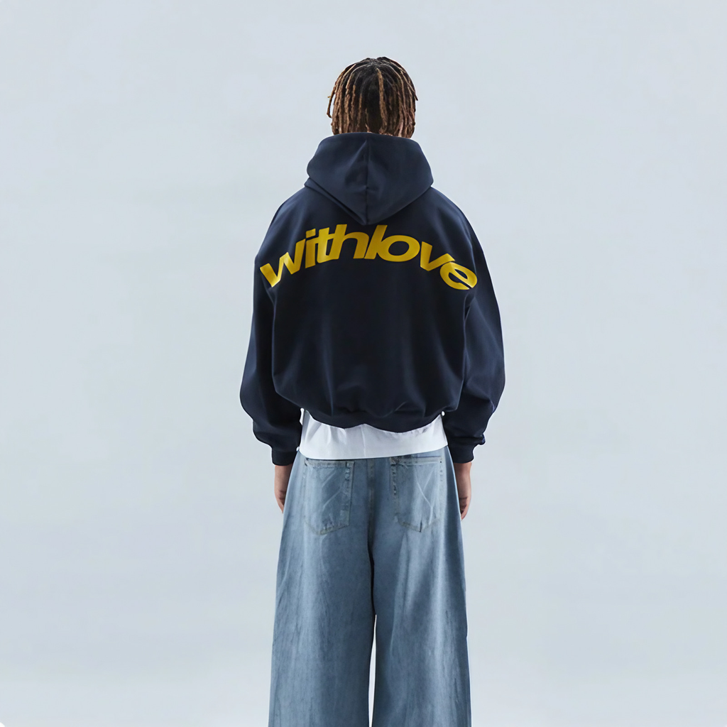 Sweat à capuche homme coupe ample, du XS au 4XL