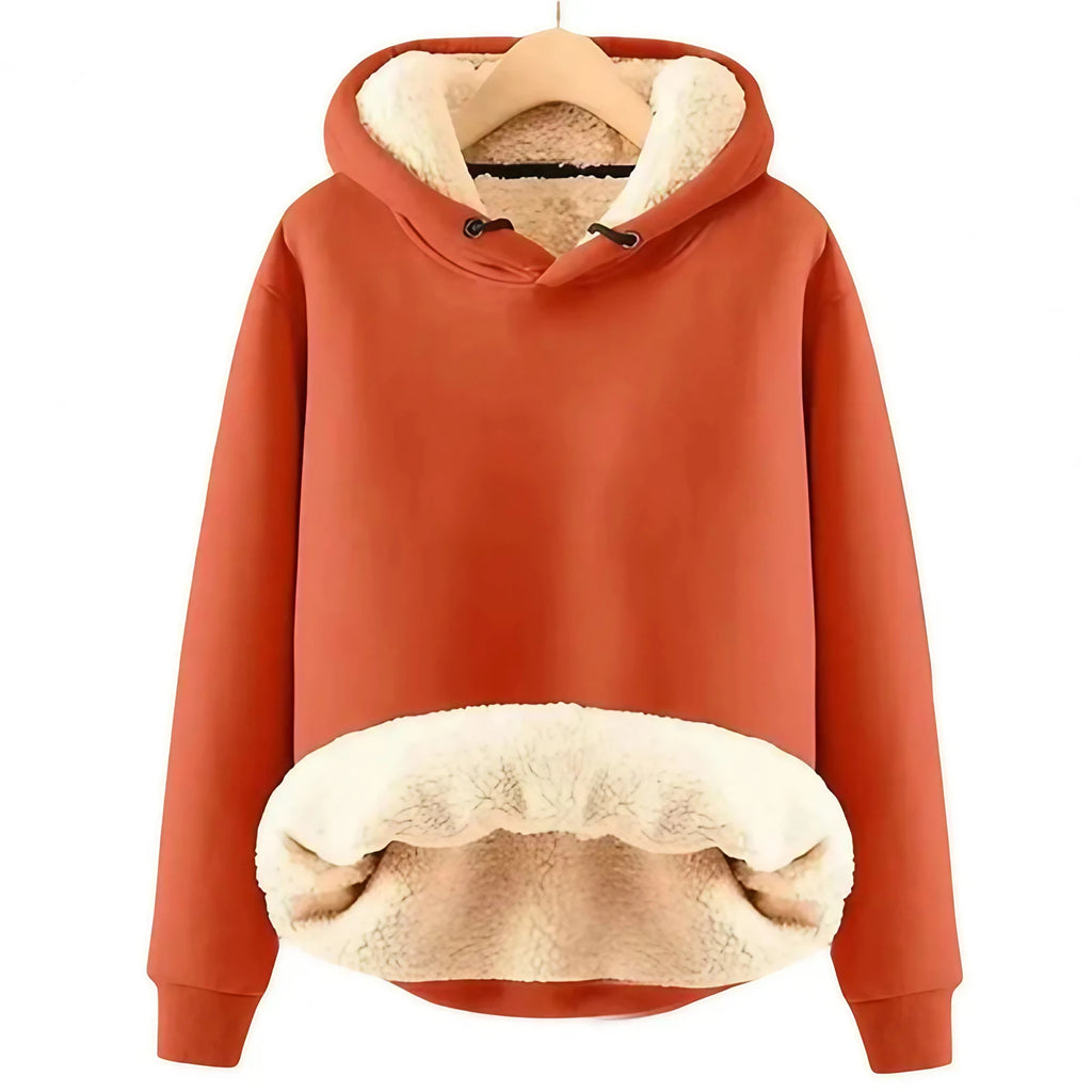 Sweat-shirt homme coupe ample, cinq coloris, du M au 3XL, orange foncé