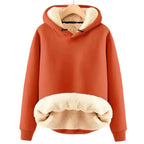 Sweat-shirt homme coupe ample, cinq coloris, du M au 3XL, orange foncé