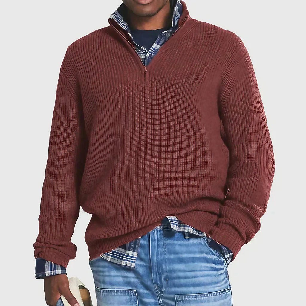 Sweat-shirt homme habillé pour le bureau, du S au 5XL, rouge