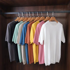 T-shirt homme col rond, coupe décontractée, cinq coloris