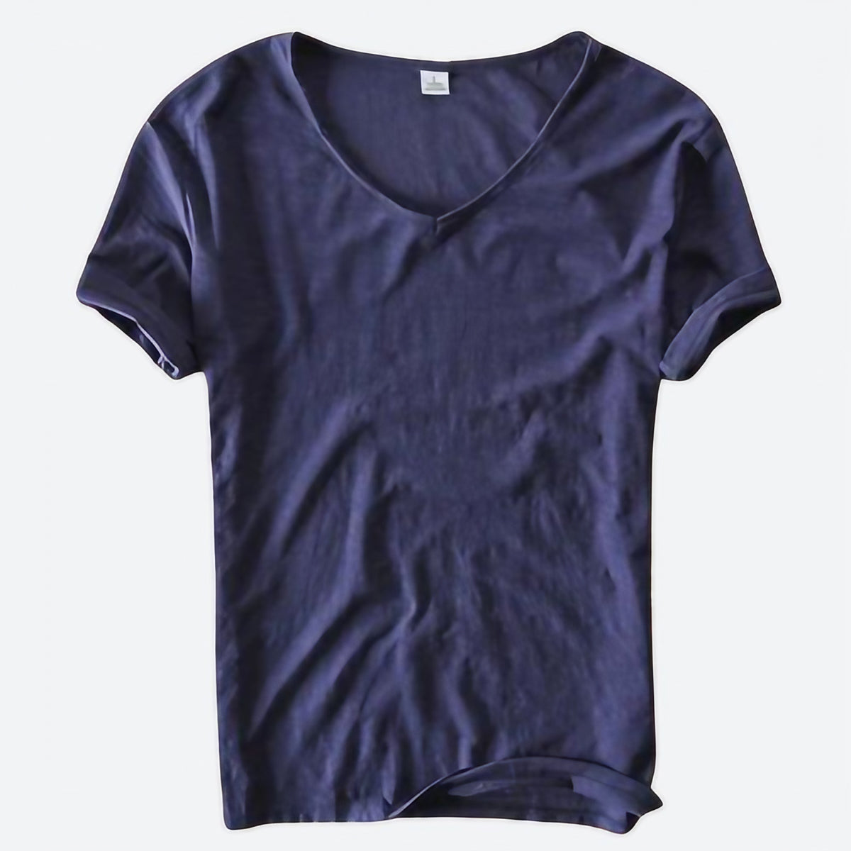 T-shirt homme d'été, coupe décontractée, dix coloris, bleu foncé