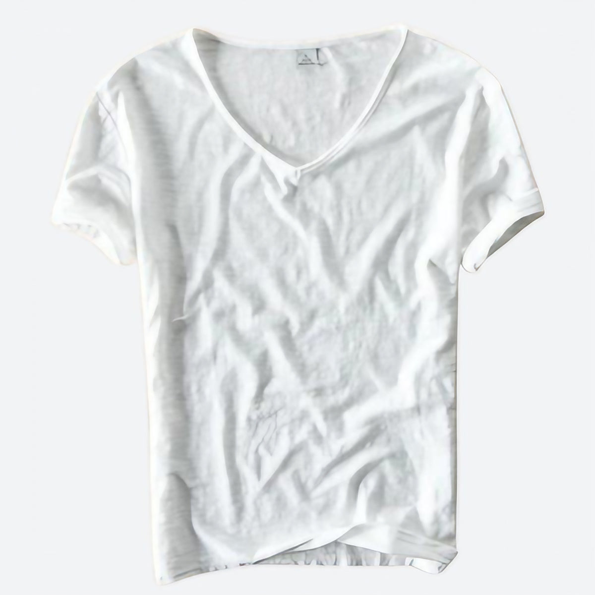 T-shirt homme d'été, coupe décontractée, dix coloris, blanc