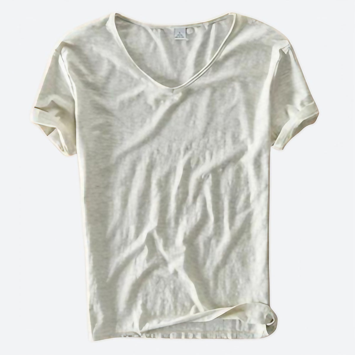 T-shirt homme d'été, coupe décontractée, dix coloris, beige