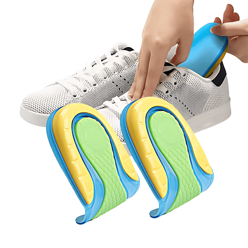 Talonnettes en gel en forme de U, deux tailles, du 35 au 45