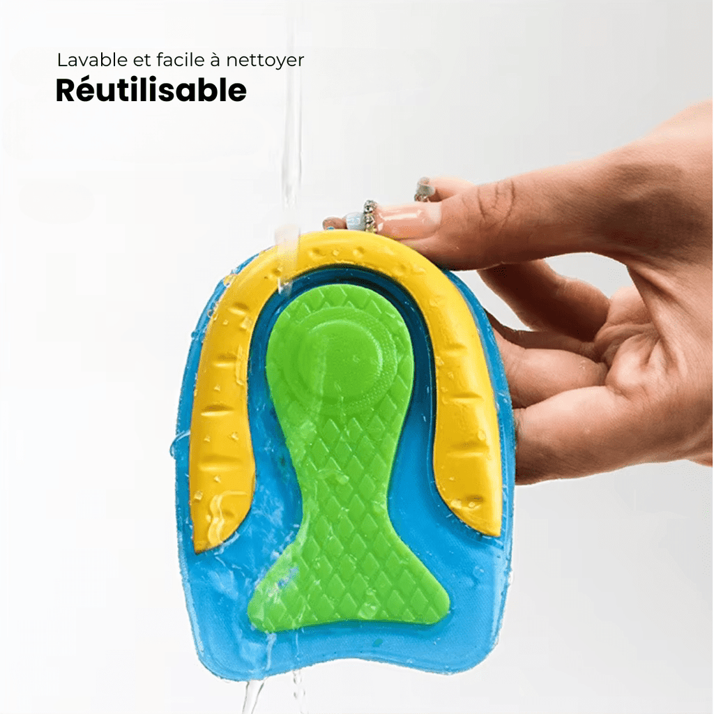 Talonnettes en gel en forme de U, deux tailles, du 35 au 45