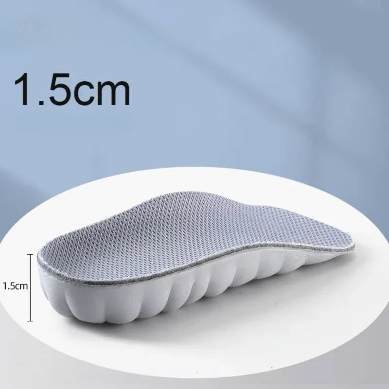 Talonnettes rehaussantes 4D, 1,5, 2,5 ou 3,5 cm, la paire