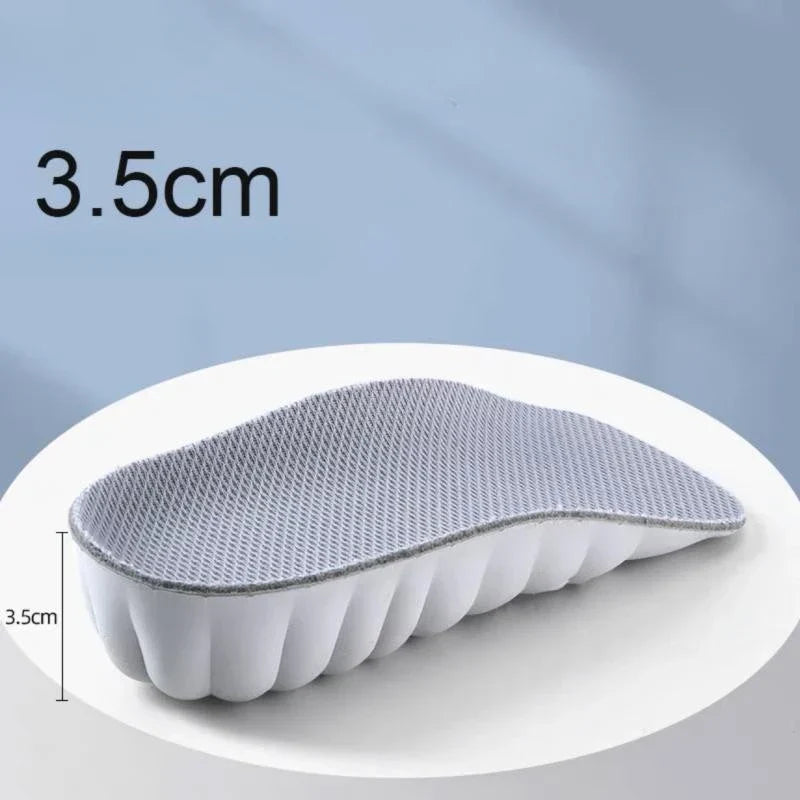 Talonnettes rehaussantes 4D, 1,5, 2,5 ou 3,5 cm, la paire