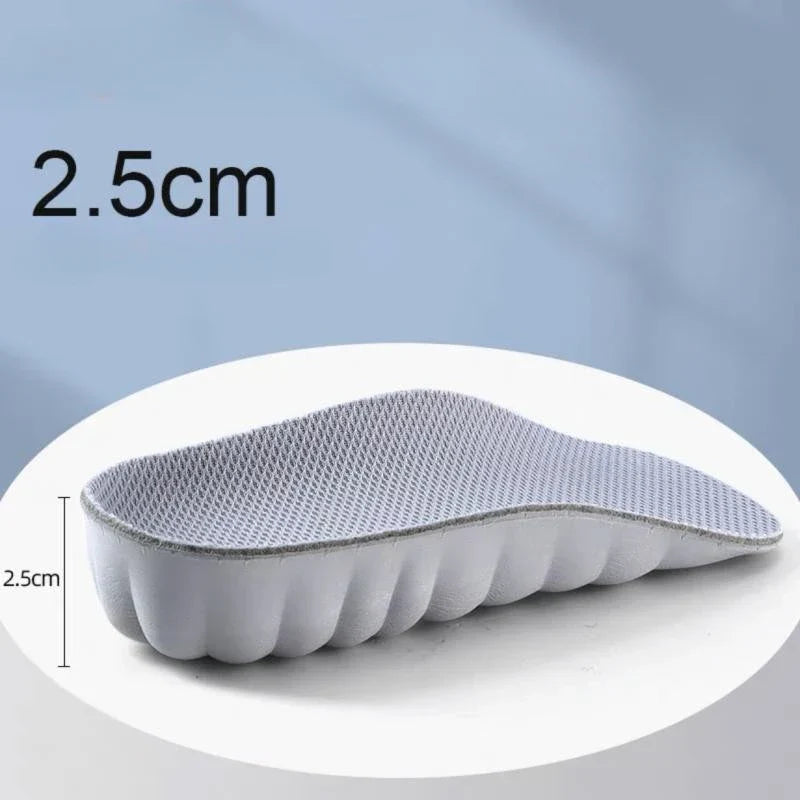 Talonnettes rehaussantes 4D, 1,5, 2,5 ou 3,5 cm, la paire