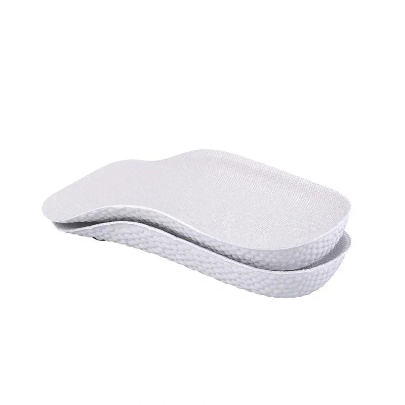 Talonnettes rehaussantes homme, silicone et mousse, 1,5 à 3,5 cm