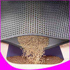 Tapis de litière pour chat en EVA, double couche alvéolée