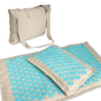 Tapis d'acupression avec oreiller, plus de 6 000 picots