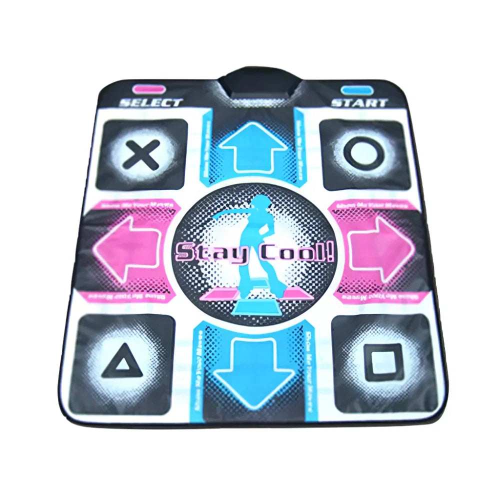 Tapis de danse interactif avec musique et capteurs de pas