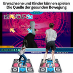 Tapis de danse interactif avec musique et capteurs de pas