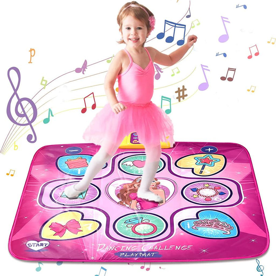Tapis de danse musical et lumineux pour enfant, trois motifs