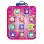 Tapis de danse musical et lumineux pour enfant, trois motifs