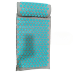 Tapis d'acupression champ de fleurs pour la détente, lotus bleu