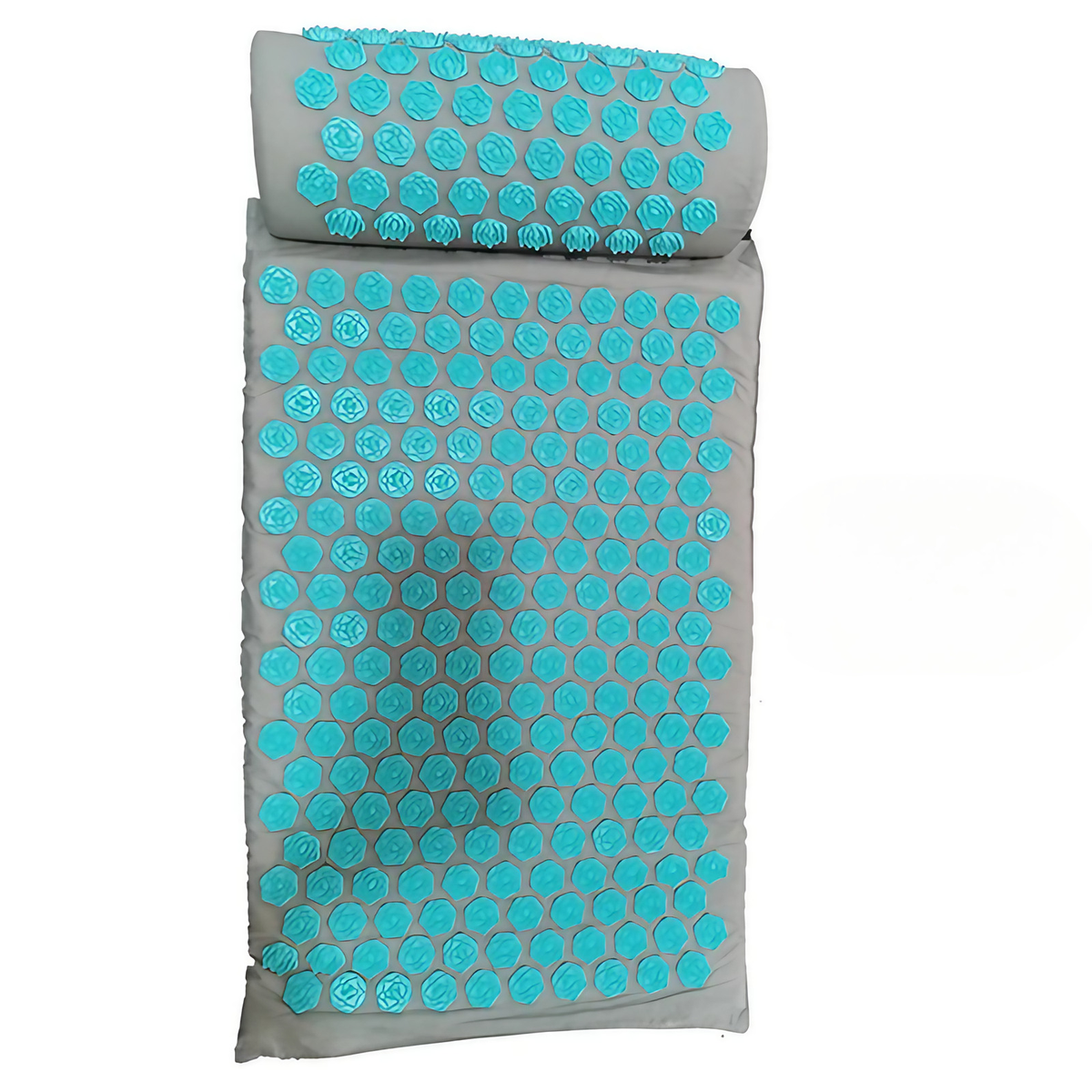 Tapis d'acupression champ de fleurs pour la détente, lotus bleu