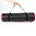 Tapis de yoga épais 10 mm antidérapant, 183 x 61 cm