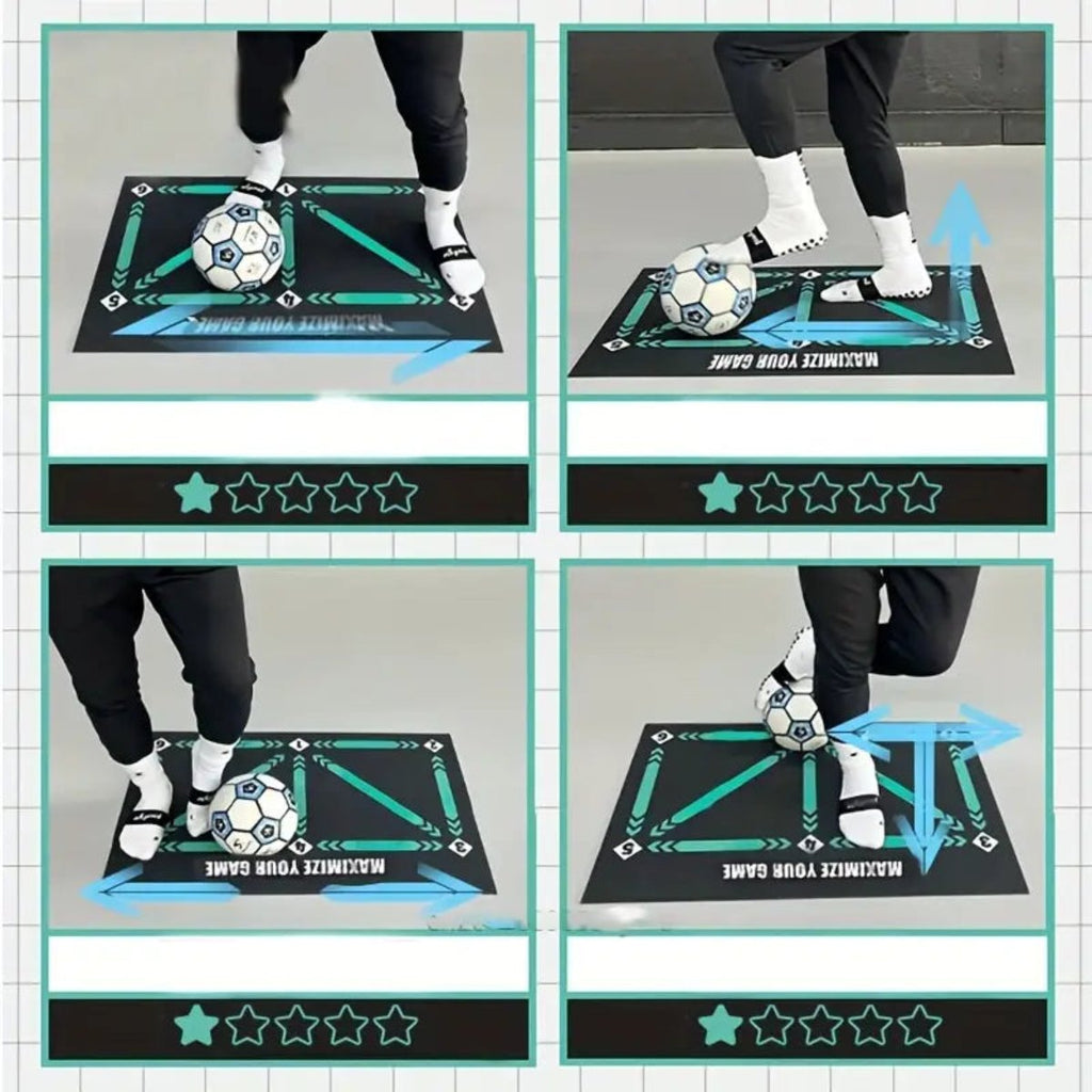 Tapis d'entraînement de football pour enfant, avec cibles