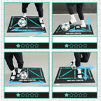 Tapis d'entraînement de football pour enfant, avec cibles
