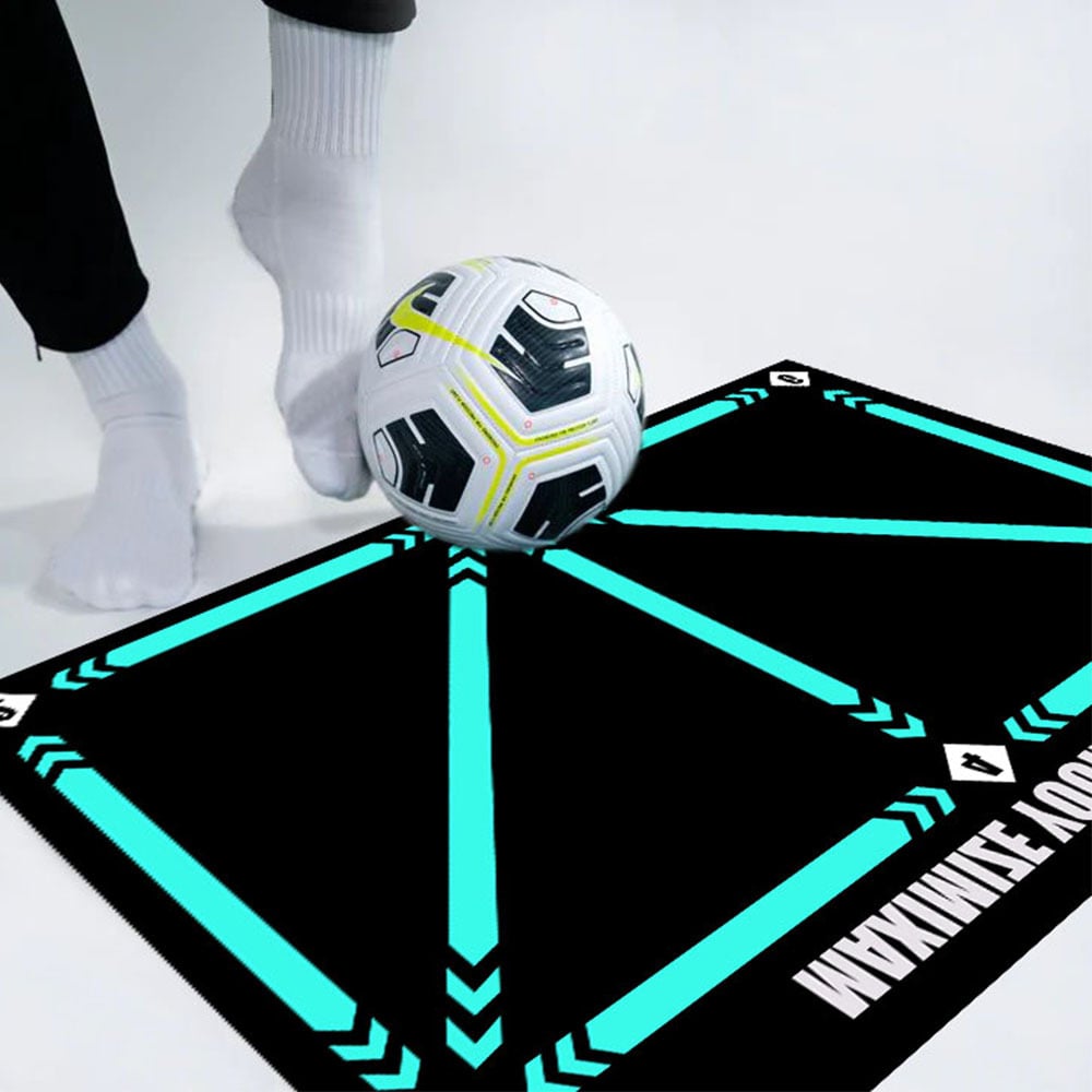 Tapis d'entraînement de football antidérapant, 40 x 60 ou 50 x 80 cm