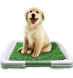 Tapis de propreté pour chien en gazon synthétique, antidérapant