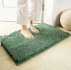 Tapis absorbant pour chien en microfibre, lavable, trois tailles, vert