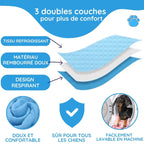 Tapis rafraîchissant pour chien sans eau ni électricité, six tailles