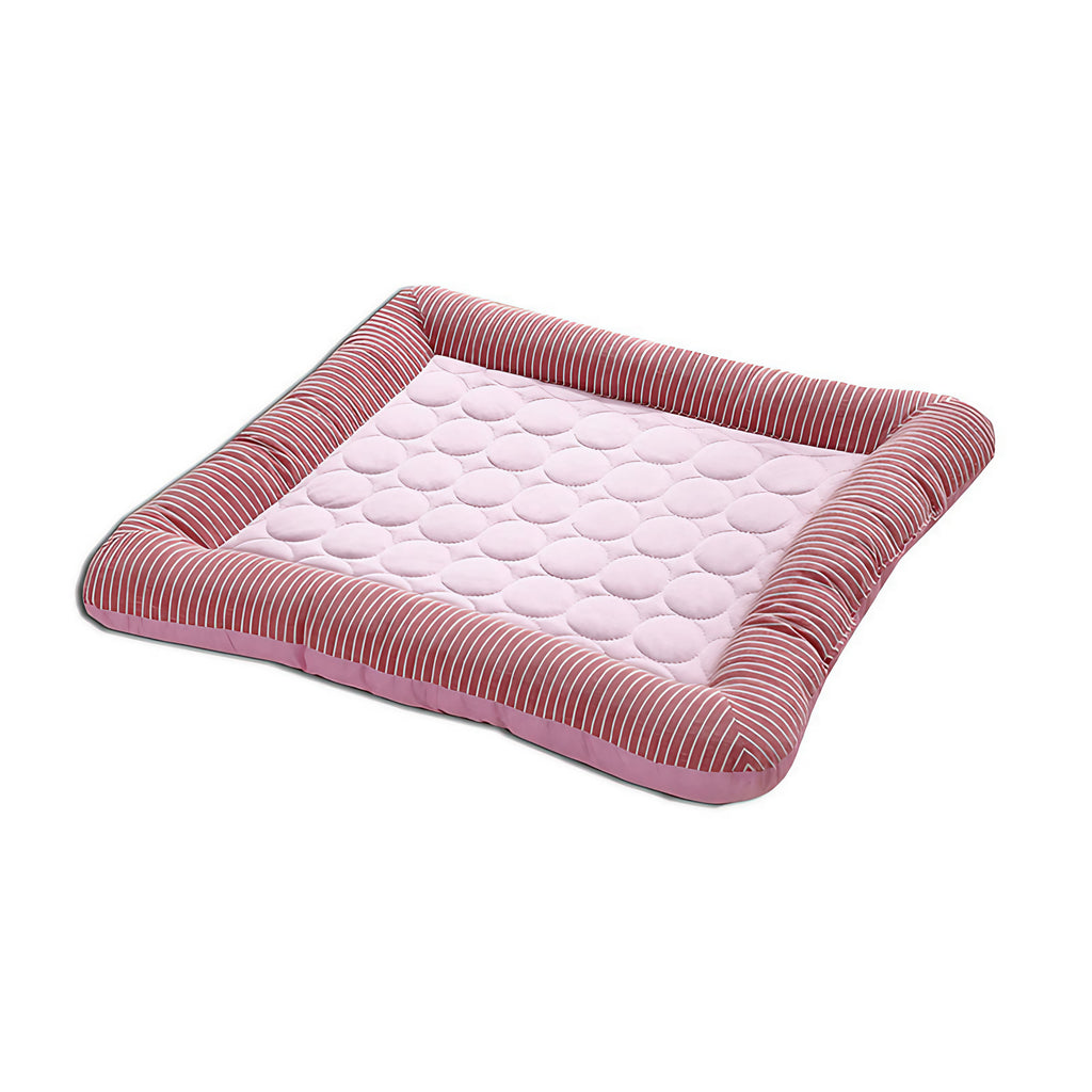 Tapis rafraîchissant au gel pour chien et chat, trois tailles, rose