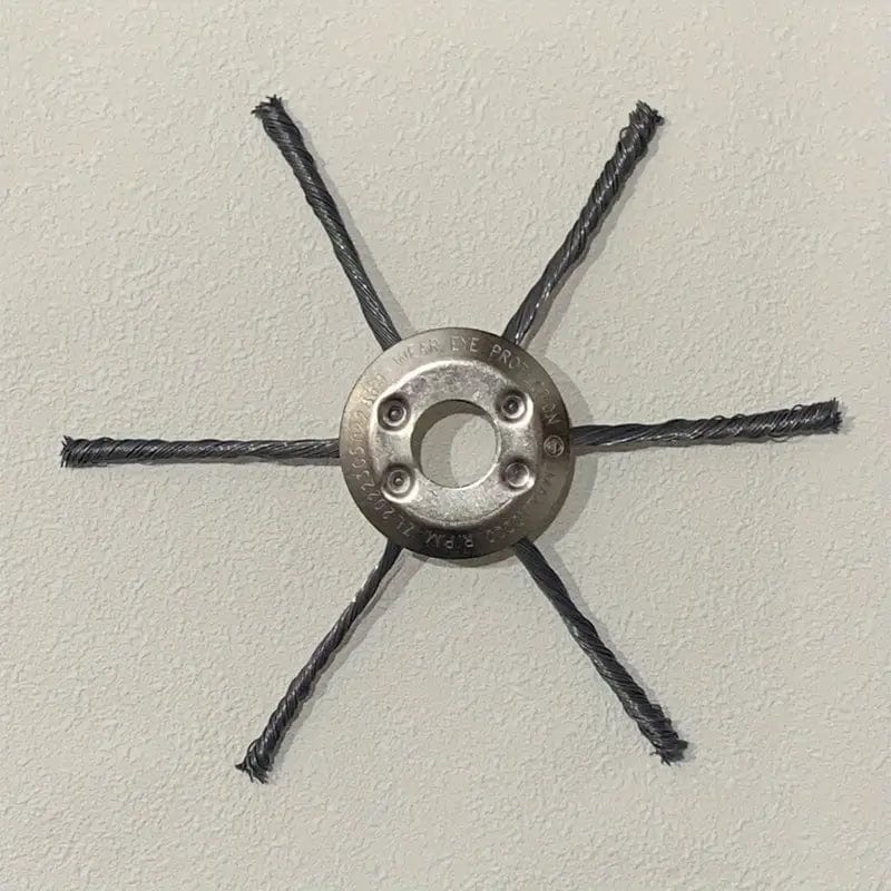 Tête de débroussailleuse à fils métalliques, 15, 20 ou 23 cm