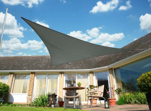 Voile d'ombrage imperméable, triangle, carré ou rectangle