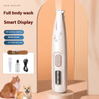 Tondeuse pattes et museau pour chien et chat, étanche, LED