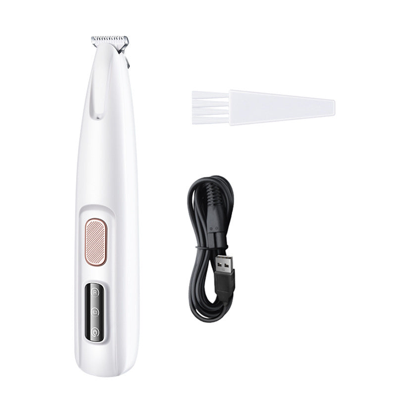 Tondeuse pattes et museau pour chien et chat, étanche, LED