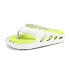 Tongs homme à semelle épaisse, antidérapantes, trois coloris, vert