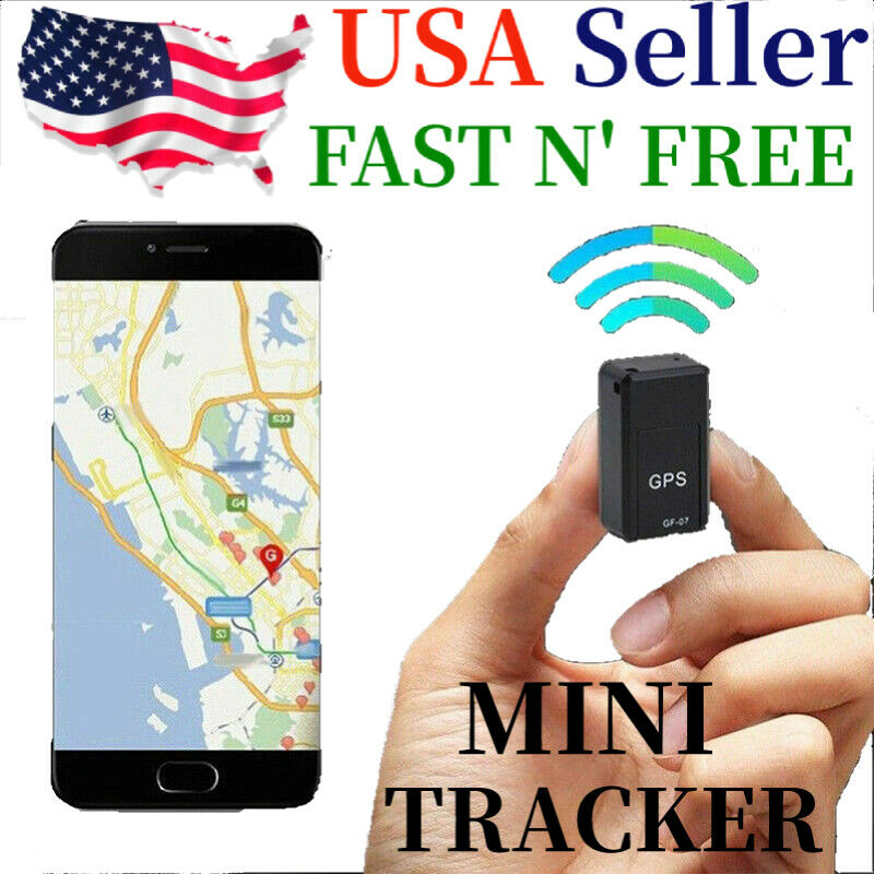 Mini traceur GPS aimanté à carte SIM, 35 x 20 x 14 mm