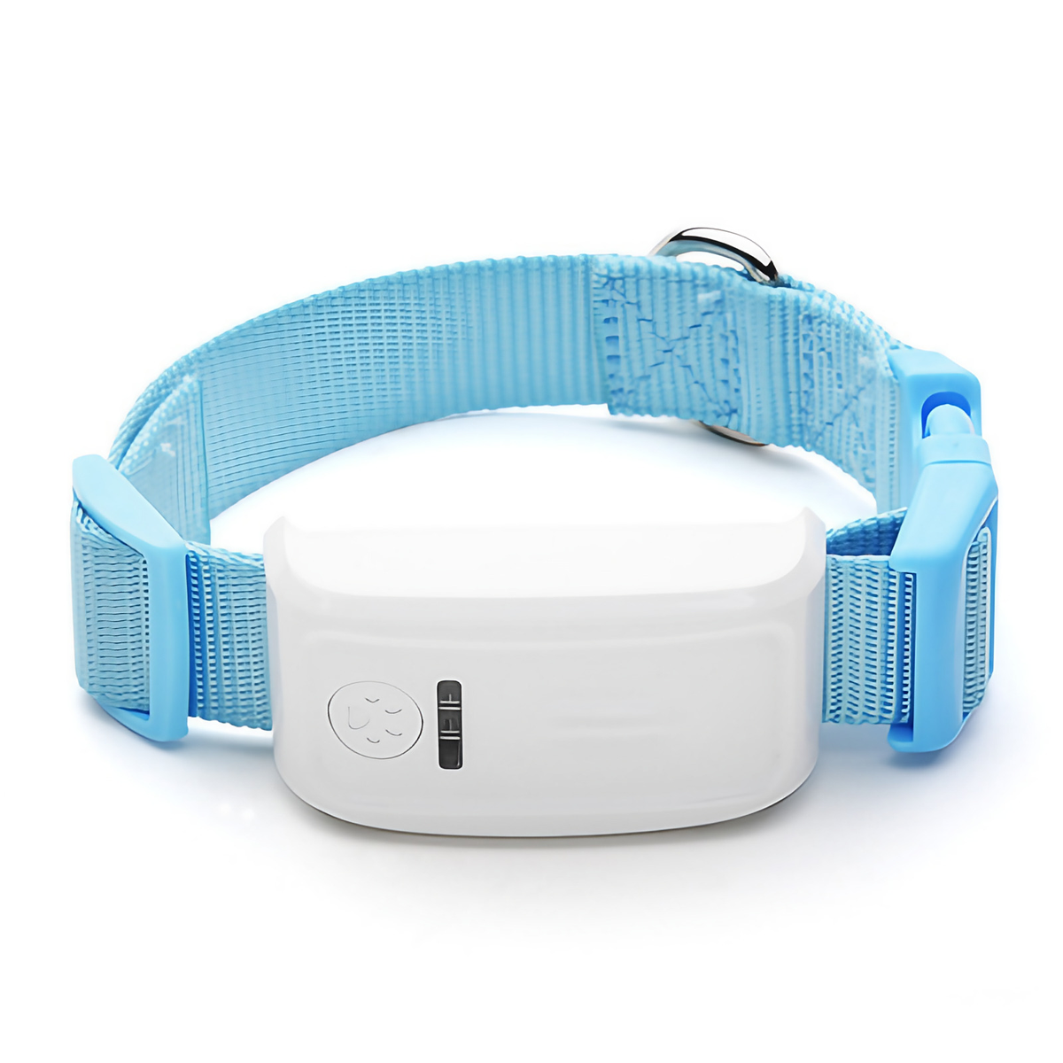 Traceur GPS chien en temps réel, batterie 1000 mAh, cinq coloris, bleu