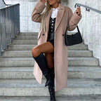 Trench femme coupe classique, six coloris, du S au 2XL, beige clair