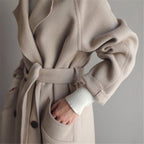 Trench femme à double boutonnage, coupe ajustée, trois coloris