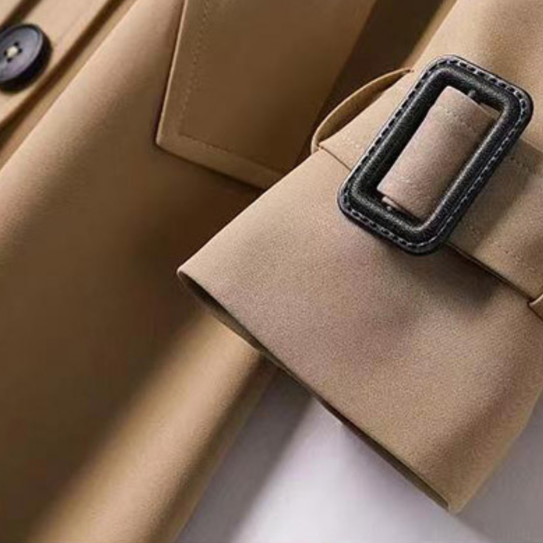 Trench femme déperlant, taille et poignets réglables, XS au 3XL
