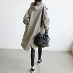 Trench femme ceinturé et boutonné, sept coloris, du S au 3XL