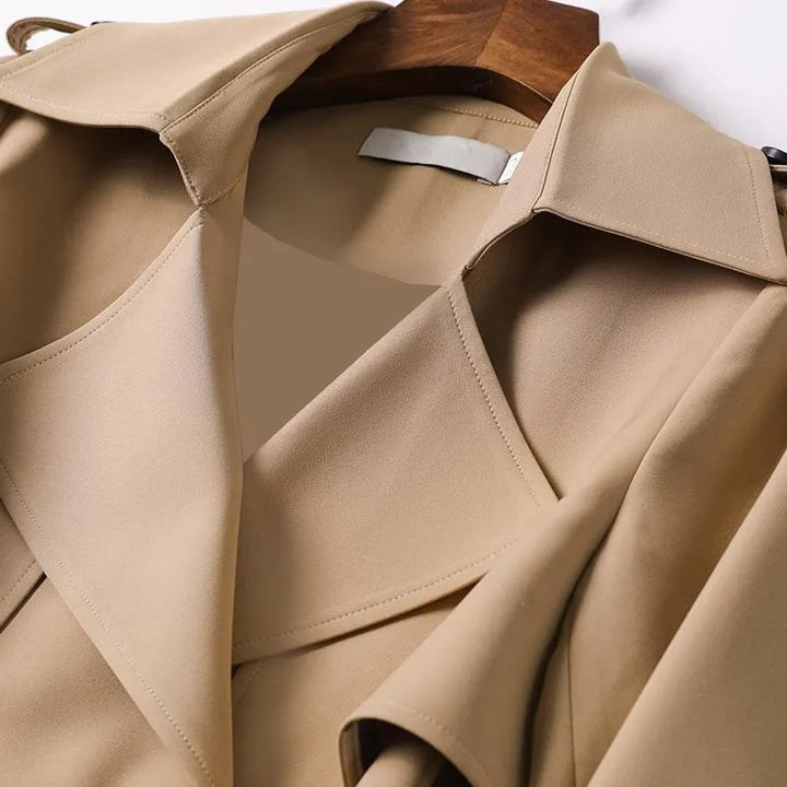 Trench imperméable femme coupe ajustée, quatre coloris, S au 4XL