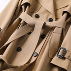 Trench imperméable femme coupe ajustée, quatre coloris, S au 4XL