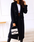 Trench long femme ajusté à ceinture, cinq coloris, S au 5XL