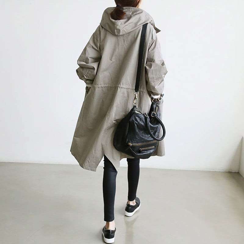 Trench imperméable femme ceinturé, doublé, six coloris